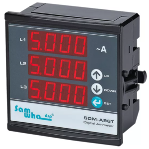 SDM-A96T Digital Ammeter (96×96 Panel Type, Three-Phase)