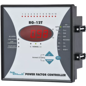 RG-12T Automatic Power Factor Controller (12 Steps, Model: 144×144)
