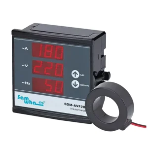 SDM-AVF209 Digital Multimeter (96×96 Panel Type, Included C.T)