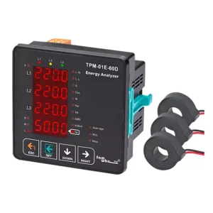 TPM-01E-60D Energy Analyzer (96×96 Panel Type, Included C.T)