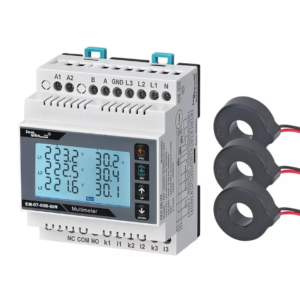 EM-07-60D-DIN Multifunction Power Meter (With CT, DIN Rail Type, 1–63A Range)