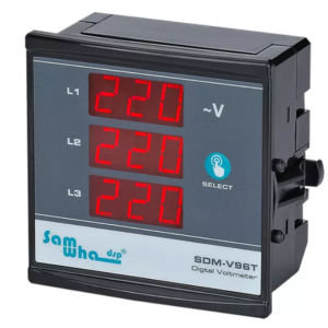 SDM-V96T Digital Voltmeter (96×96 Panel Type)